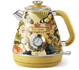 1.7 L Retro Floral Painted Electric Kettle - 1200 W
