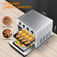 Weesta 7-In-1 Air Fryer Toaster Oven - 24 Qt.