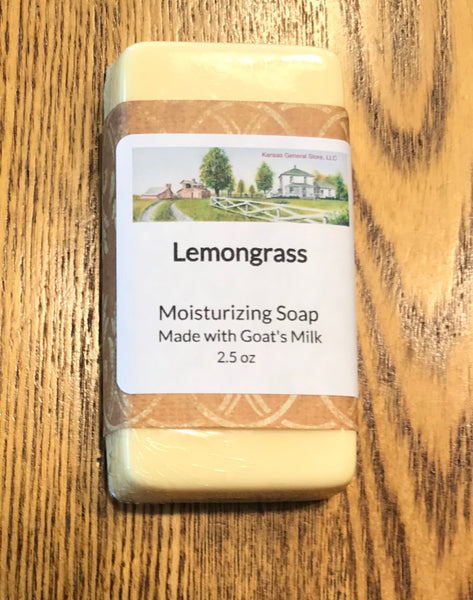 Lemongrass Moisturizing Goat’s Milk Soap - 2.5 Oz. - Qty. 2