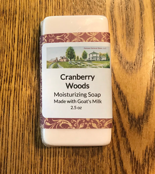 Cranberry Woods Moisturizing Goat’s Milk Soap - 2.5 Oz. - Qty. 2