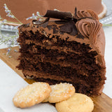 Pellman 9" Triple Chocolate Cake - Qty. 4