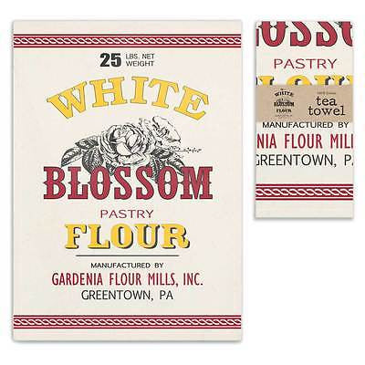 "White Blossom Flour" Tea Towel - Coffin's Mercantile, LLC