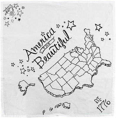 "America The Beautiful - Est. 1776" Vacation Dish Towel - Coffin's Mercantile, LLC