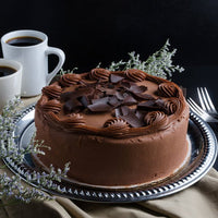 Pellman 9" Triple Chocolate Cake - Qty. 4