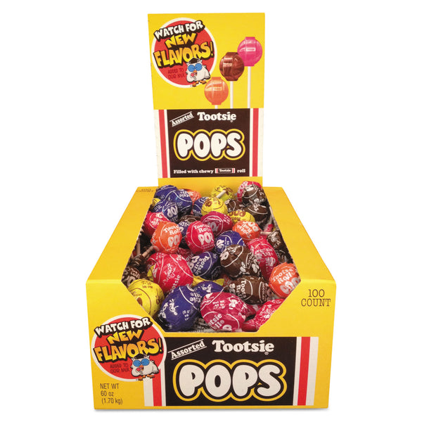 Tootsie Pops - 0.76 Oz. - Assorted Flavors - Qty. 100
