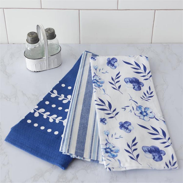 Out Of The Blue Tea Towels - Set Of 3