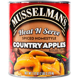 Musselman's Heat N Serve Spiced Homestyle Country Apples - 7 Lb. Can
