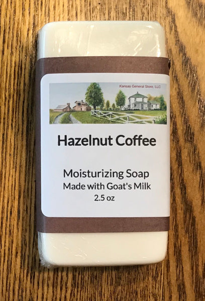 Hazelnut Coffee Moisturizing Goat’s Milk Soap - 2.5 Oz. - Qty. 2