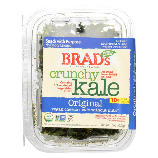 Brad's Plant Based - Crunchy Kale - Original - Qty. 12 - 2 Oz.