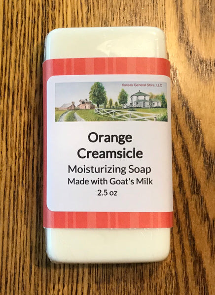 Orange Creamsicle Moisturizing Goat’s Milk Soap - 2.5 Oz. - Qty. 2