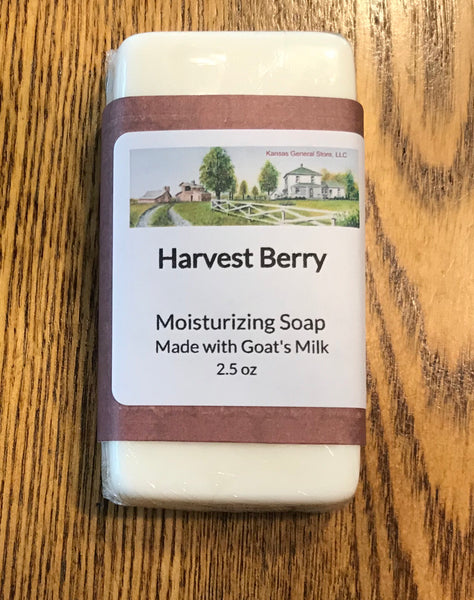 Harvest Berry Moisturizing Goat’s Milk Soap - 2.5 Oz. - Qty. 2