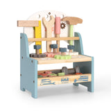 Robud Mini Wooden Play Tool Workbench Set For Toddlers