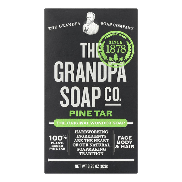 Grandpa's Pine Tar Bar Soap - 3.25 Oz. - Qty. 3