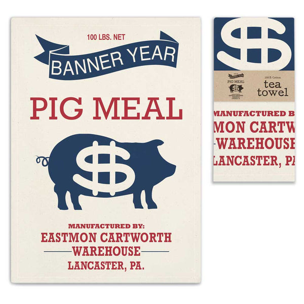 "Pig Meal" Tea Towel - Coffin's Mercantile, LLC