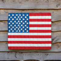 Corrugated United States Flag