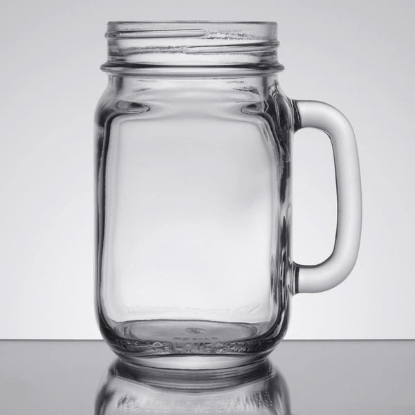 Libbey 16 Oz. Mason Mug With Handle - Qty. 12 - Coffin's Mercantile, LLC