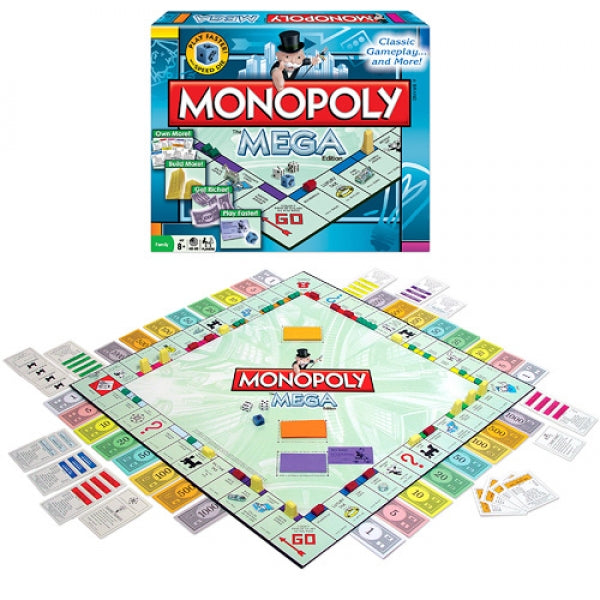Monopoly: The Mega Edition - Coffin's Mercantile, LLC