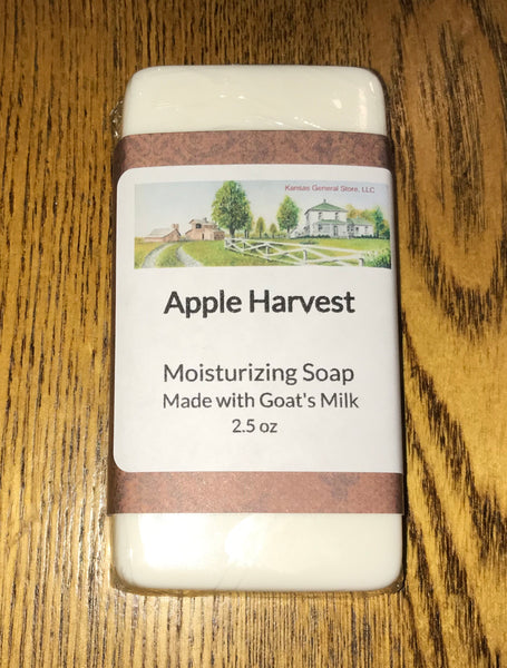 Apple Harvest Moisturizing Goat’s Milk Soap - 2.5 Oz. - Qty. 2