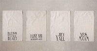Cotton Hand Towels With Southern Sayings - 4 Styles - Coffin's Mercantile, LLC